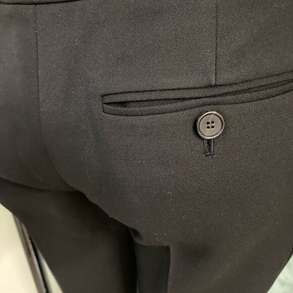 Alexander McQueen Black Wool and Silk
Tuxedo Pants - Picture 4 of 11